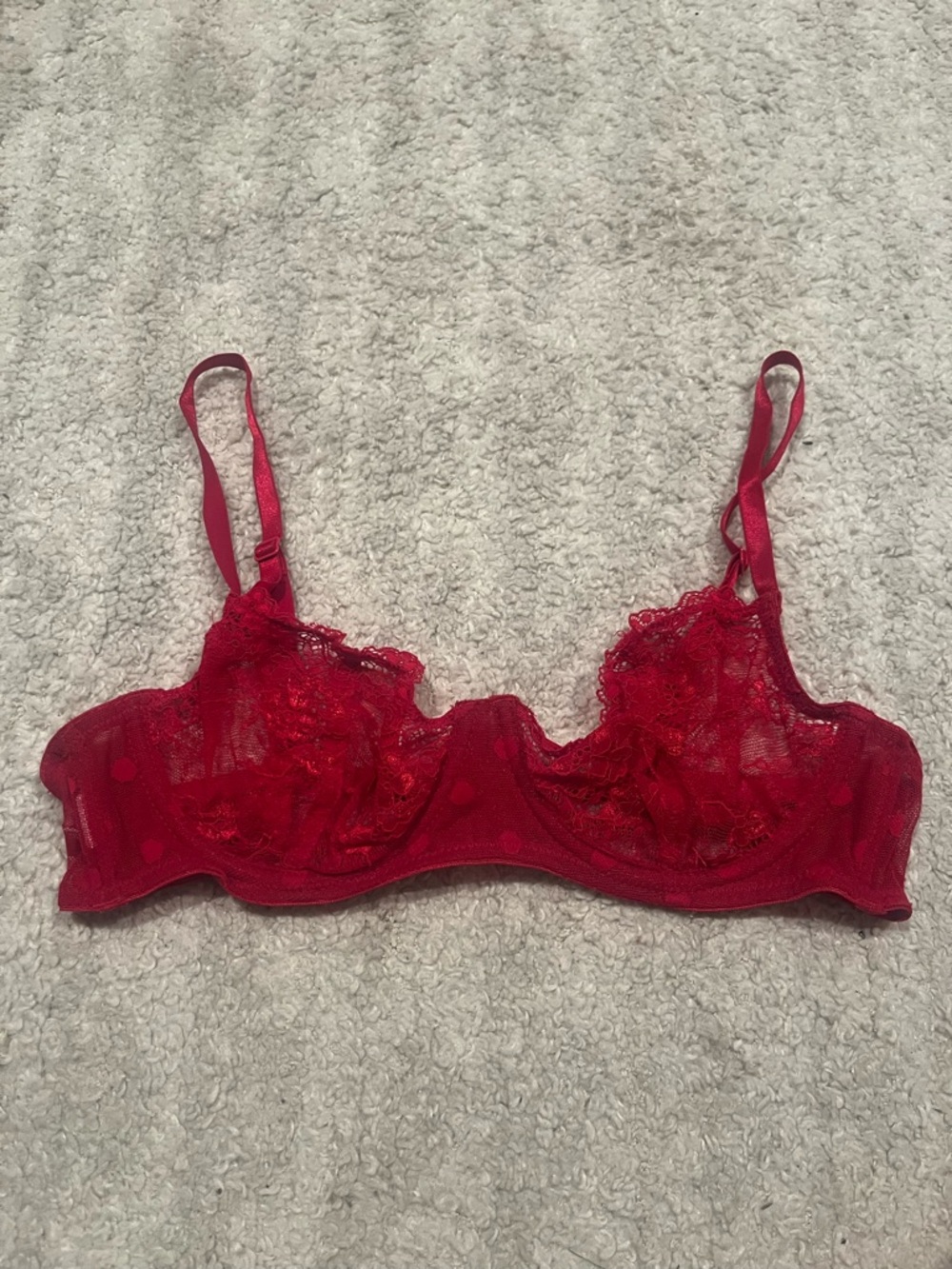 Red bra